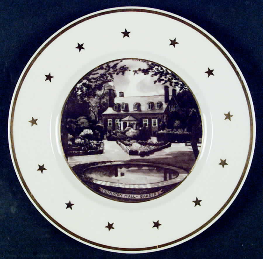 Colonial Dames of America Gunston Hall-Garden - No Box by Lenox-1