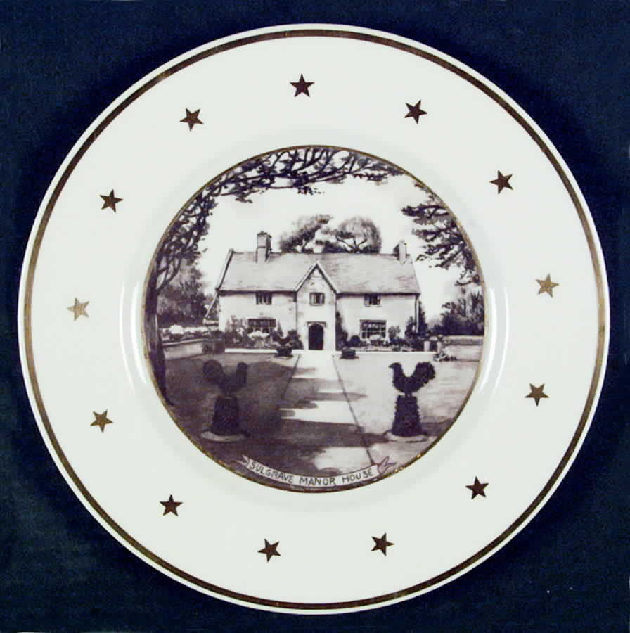 Colonial Dames of America Sulgrave Manor House - No Box by Lenox-1