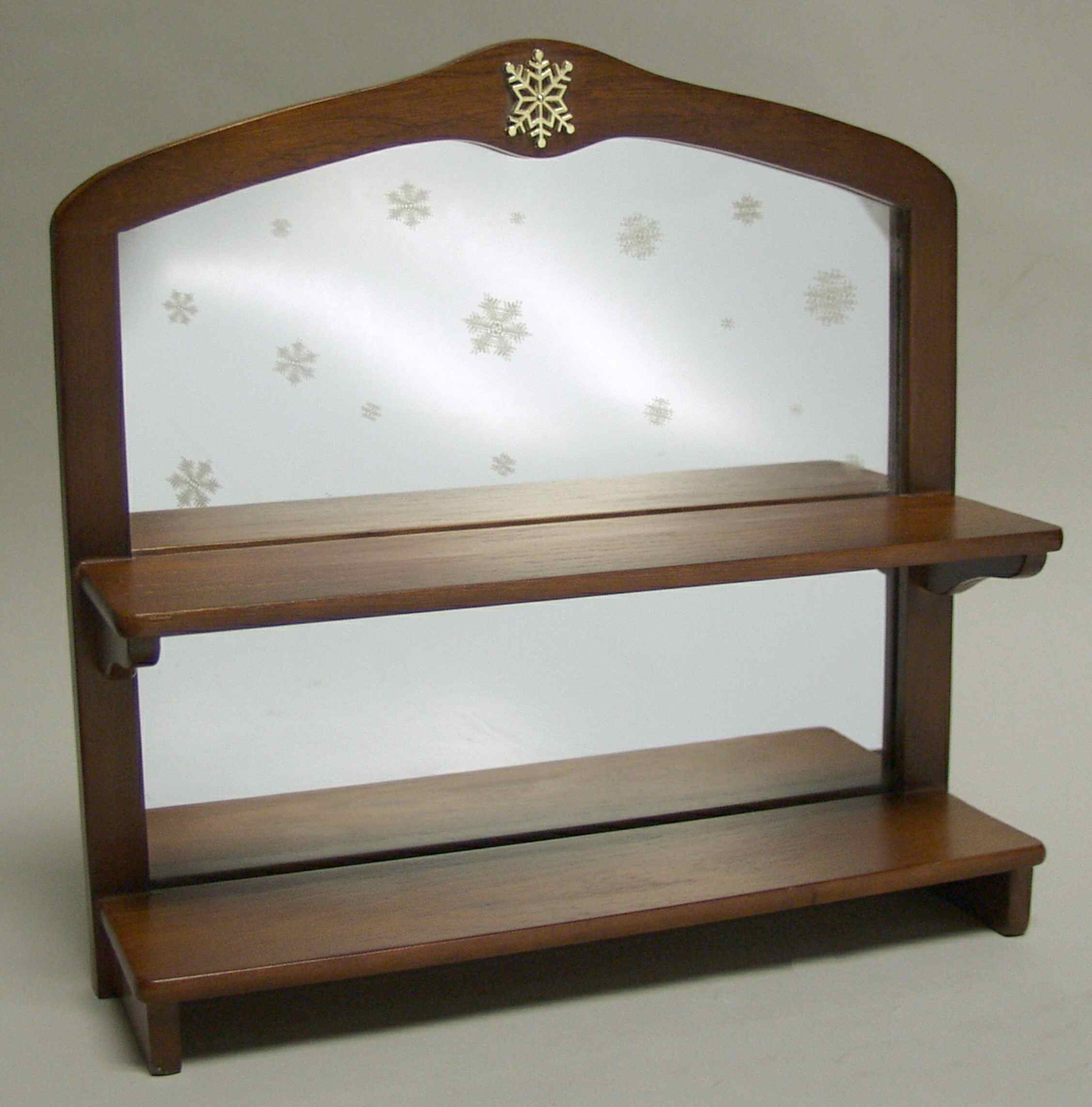 Lenox Treasures Snowman Box Wooden Display Rack - Display Rack Wood by Lenox-1
