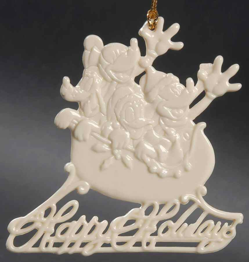 Mickey & Company From The Gang-Happy Holidays - Boxed by Lenox-1