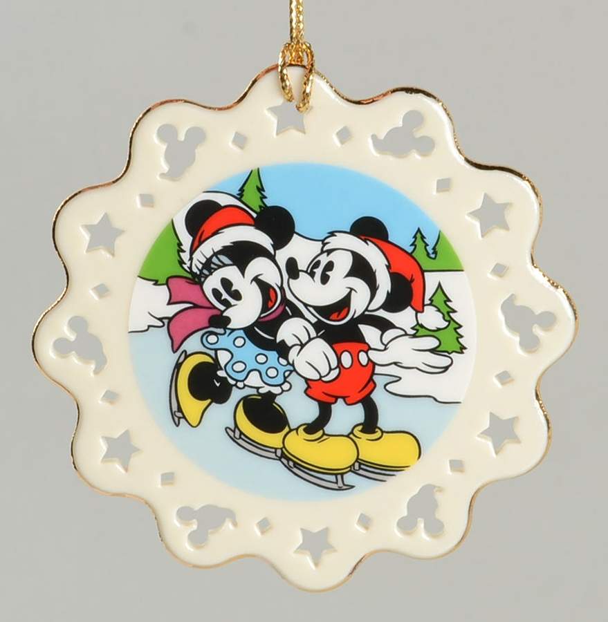 Mickey & Company Skating Sweethearts - Boxed by Lenox-1