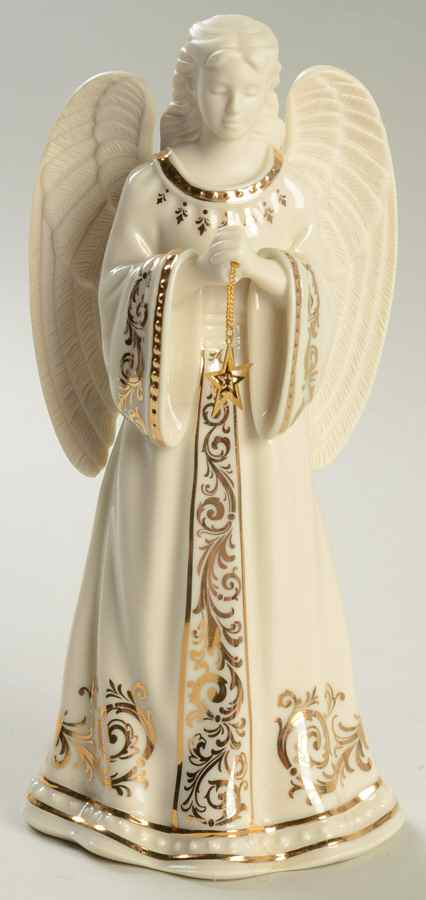 China Jewels Angel Tree Topper Noelle  Angel - No Box by Lenox-1