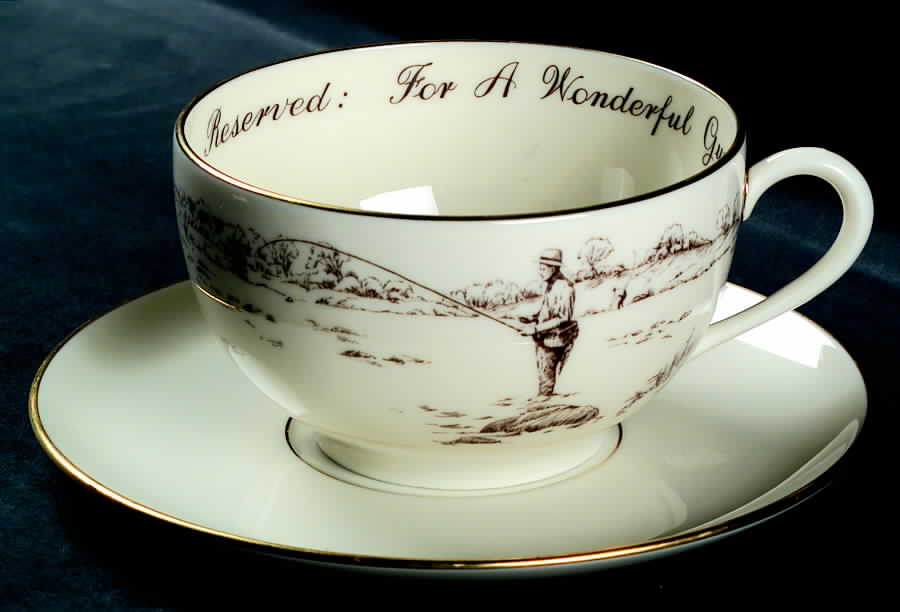 Sportsman Cup & Saucer Sportsman - No Box by Lenox-1