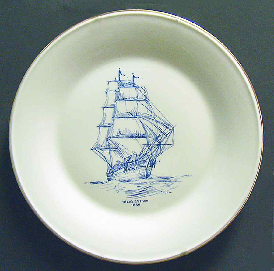 Clipper Ships-Blue Black Prince-1850 - No Box by Lenox-1