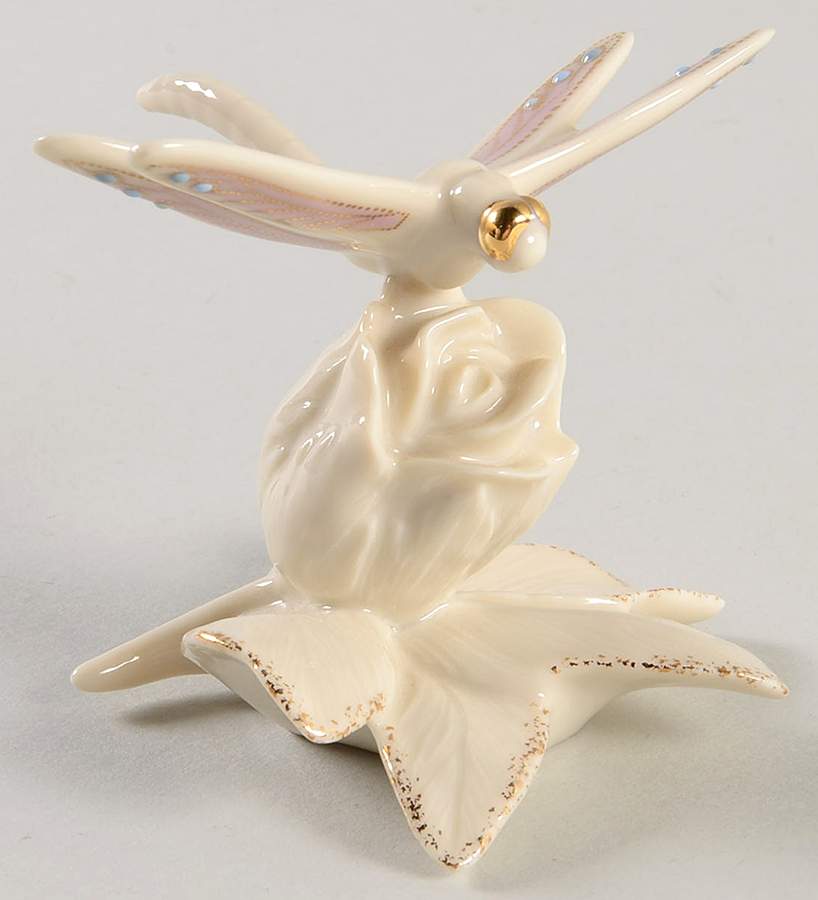 Secret Garden-Miniature Figures Dragonfly - Boxed by Lenox-1