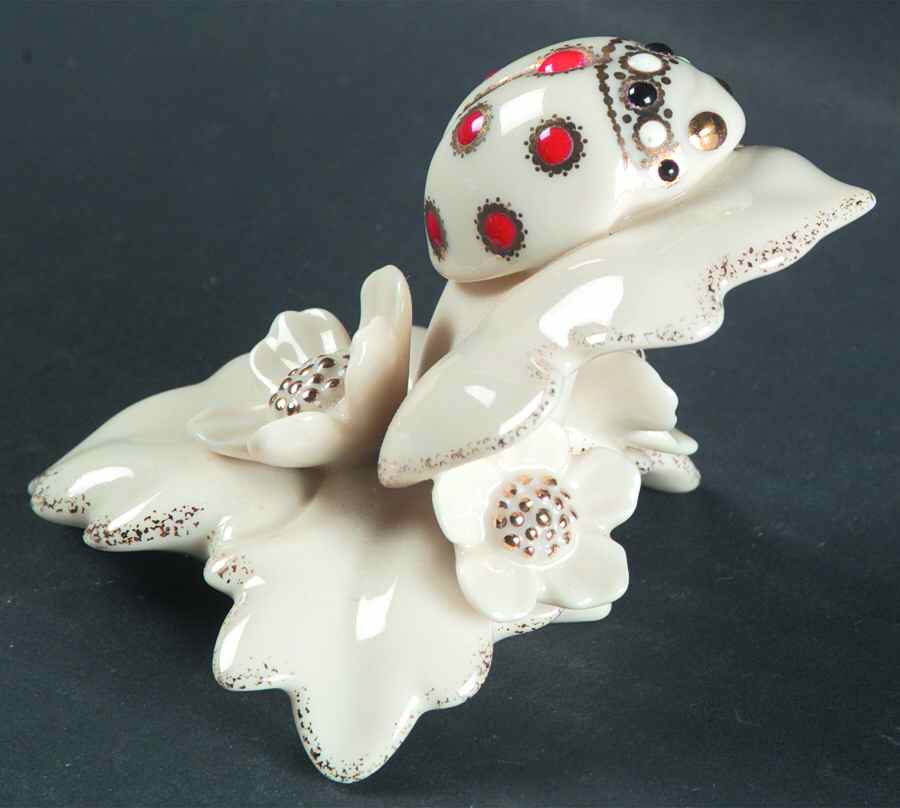 Secret Garden-Miniature Figures Lady Bug - Boxed by Lenox-1