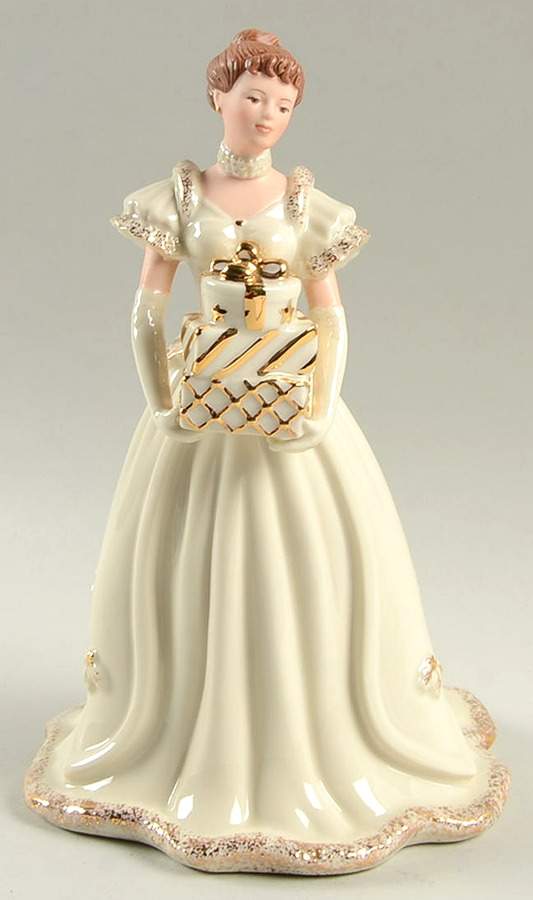 Classic Ivory Christmas Figurines Holiday Presents - Boxed by Lenox-1