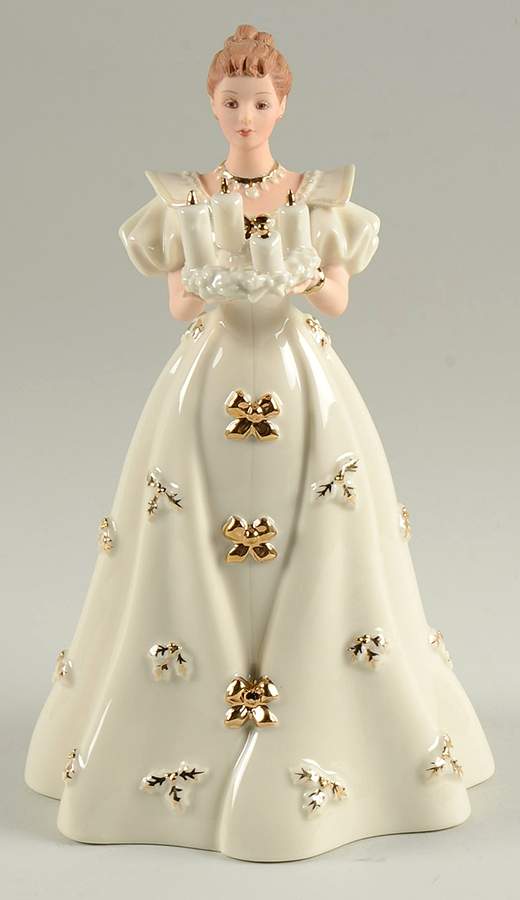 Classic Ivory Christmas Figurines Come Light The Candles - Boxed by Lenox-1