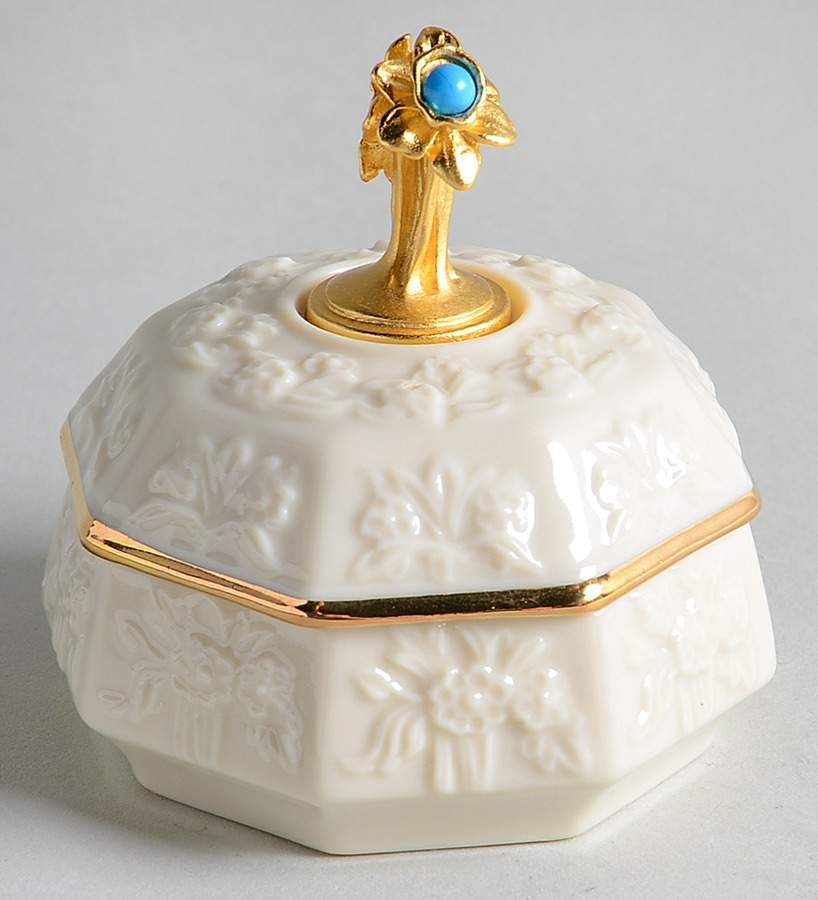 Birthstone Box Collection December-Narcissus - Boxed by Lenox-1