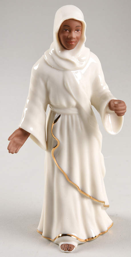 Oh Holy Night-Ebony Nativity Camel Driver-Missing Staff - No Box by Lenox-1