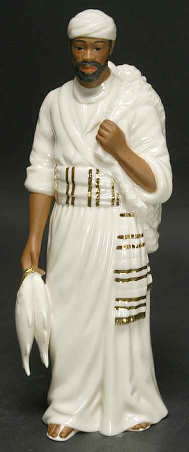 Oh Holy Night-Ebony Nativity Fisherman - No Box by Lenox-1