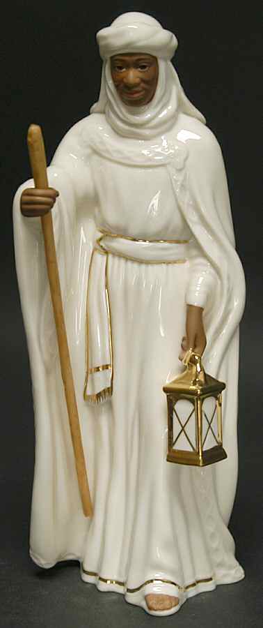 Oh Holy Night-Ebony Nativity Innkeeper - No Box by Lenox-1