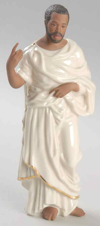 Oh Holy Night-Ebony Nativity Joseph-No Staff - No Box by Lenox-1