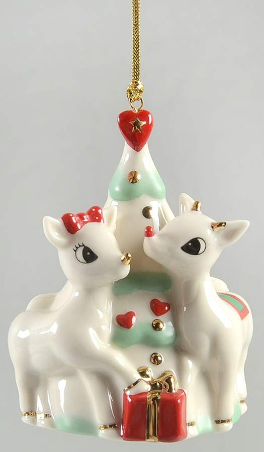Whimsical Rudolph Ornaments Rudolph With Clarice - Boxed by Lenox-1