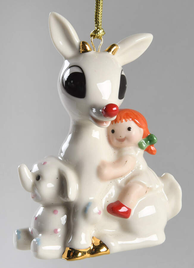 Whimsical Rudolph Ornaments Rudolph's Misfit Friends - Boxed by Lenox-1