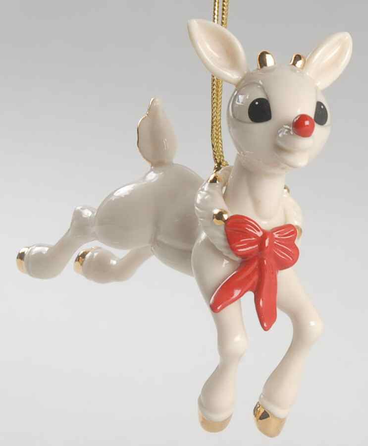 Whimsical Rudolph Ornaments Rudolph - With Box by Lenox-1