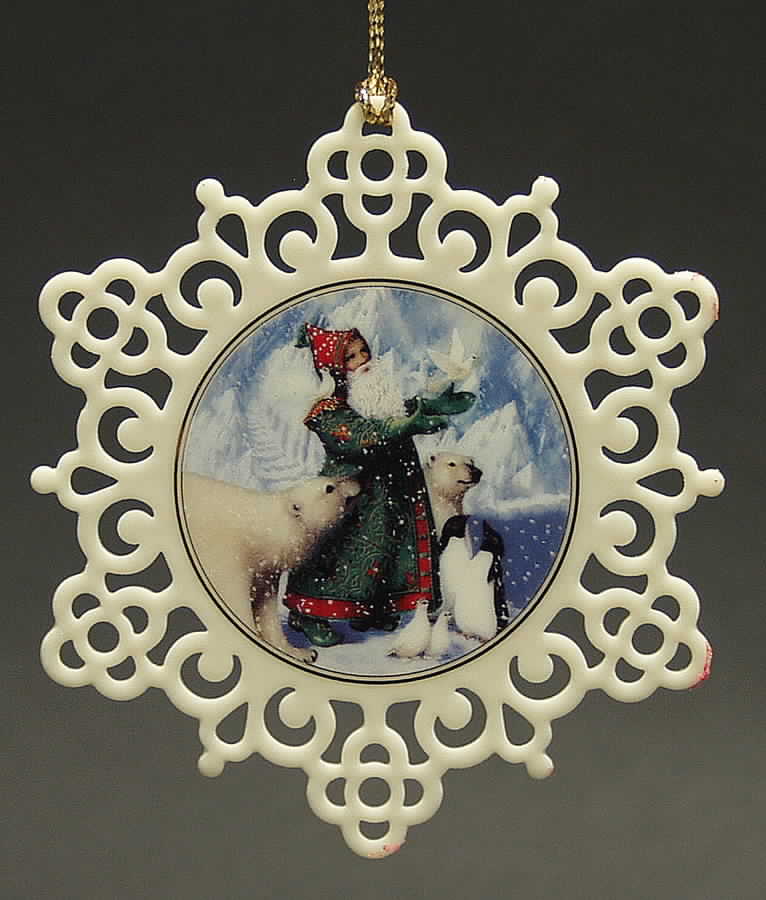 Magic of Christmas Santa's Gift Of Peace - No Box by Lenox-1