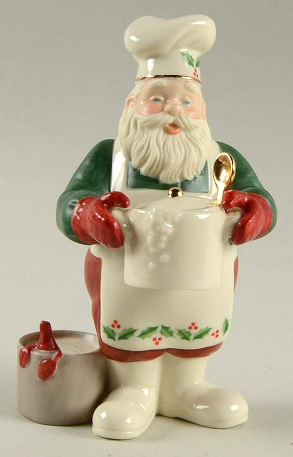 Santa's Pastimes Chef - Boxed by Lenox-1
