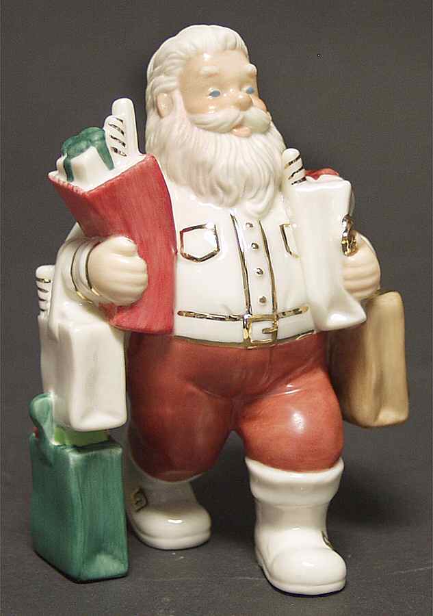 Santa's Pastimes Shopper - Boxed by Lenox-1