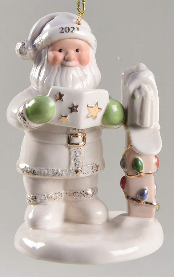 Annual Santa-Ornament Letters To Santa - Boxed by Lenox-1