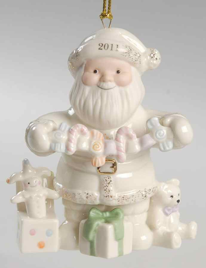 Annual Santa-Ornament The Wonder Of Christmas - Boxed by Lenox-1