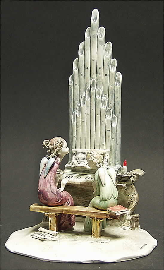 Artisans of Italy Angels At The Organ - No Box by Lo Scricciolo-1