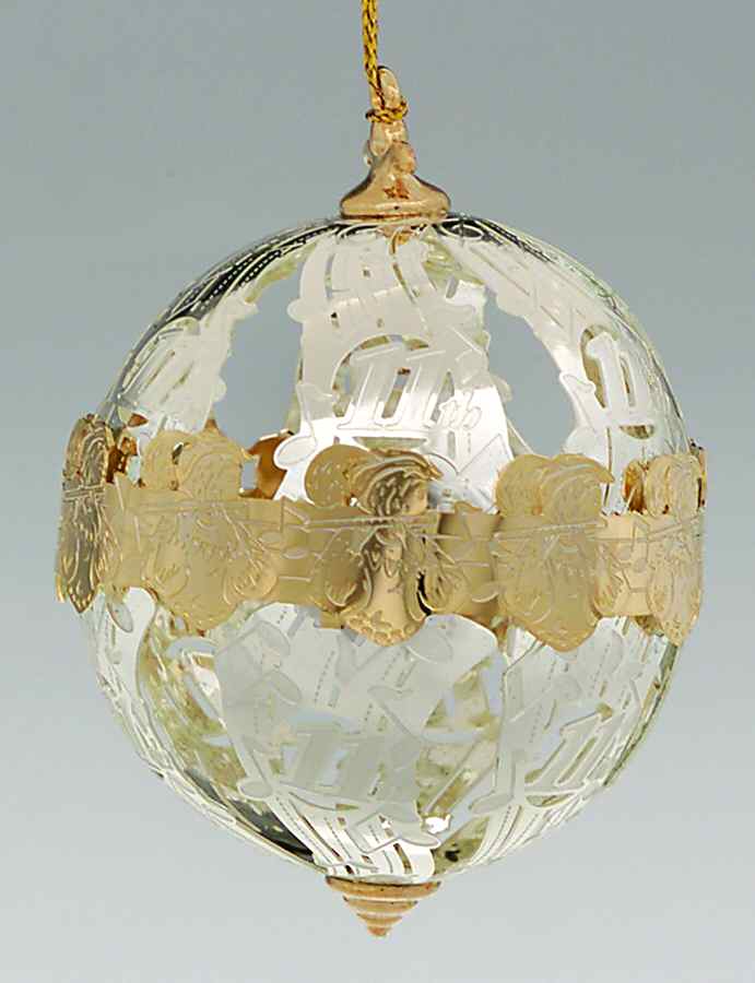 Twelve Days of Christmas-Ball 11 Pipers Piping - Boxed by Lunt Silver-1