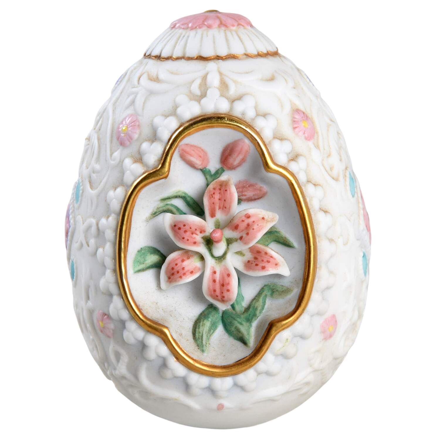 Floral Collector Eggs Lily Blossom Egg Only - No Box by Lenox-1