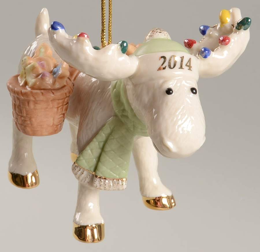 Annual Moose Ornaments Merry Moose Holiday Cookies - Boxed by Lenox-1