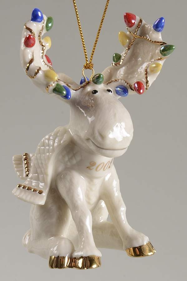Annual Moose Ornaments Moose Merriment - No Box by Lenox-1
