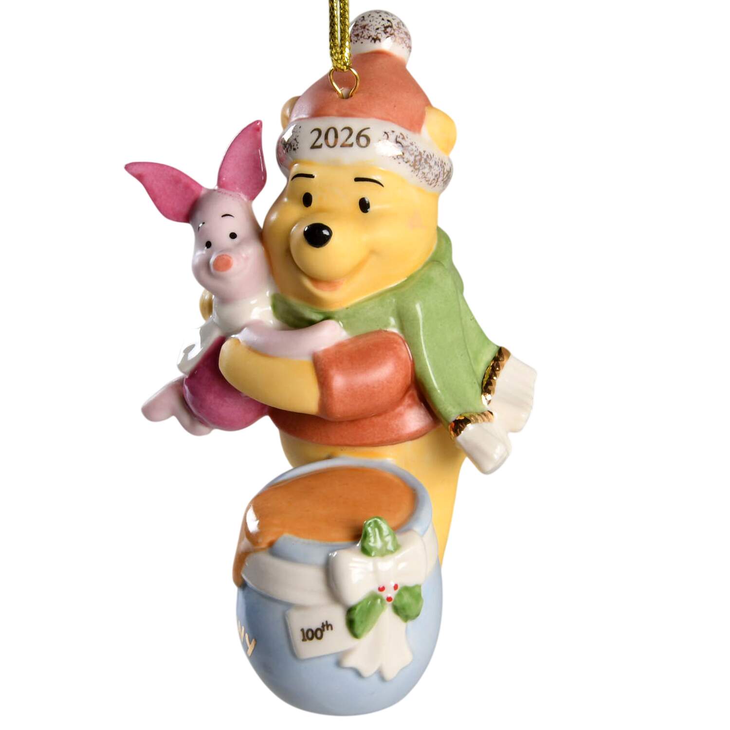 Annual Pooh Ornaments Winnie The Pooh-100th Annivers - Boxed by Lenox-1