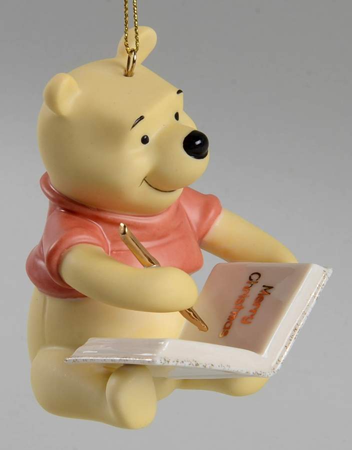 Annual Pooh Ornaments Merry Christmas Pooh-80th Anniversary - Boxed by Lenox-1