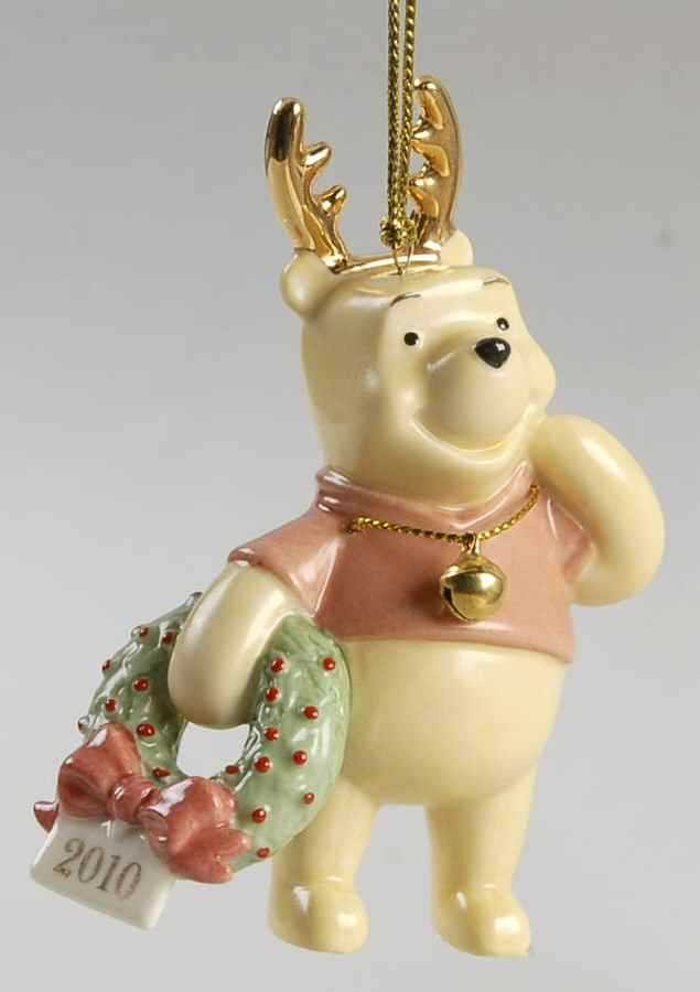 Annual Pooh Ornaments Pooh's Deerest Christmas - No Box by Lenox-1