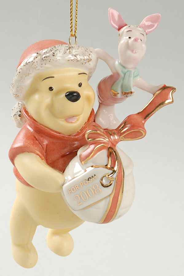 Annual Pooh Ornaments Pooh's Perfect Present - Boxed by Lenox-1