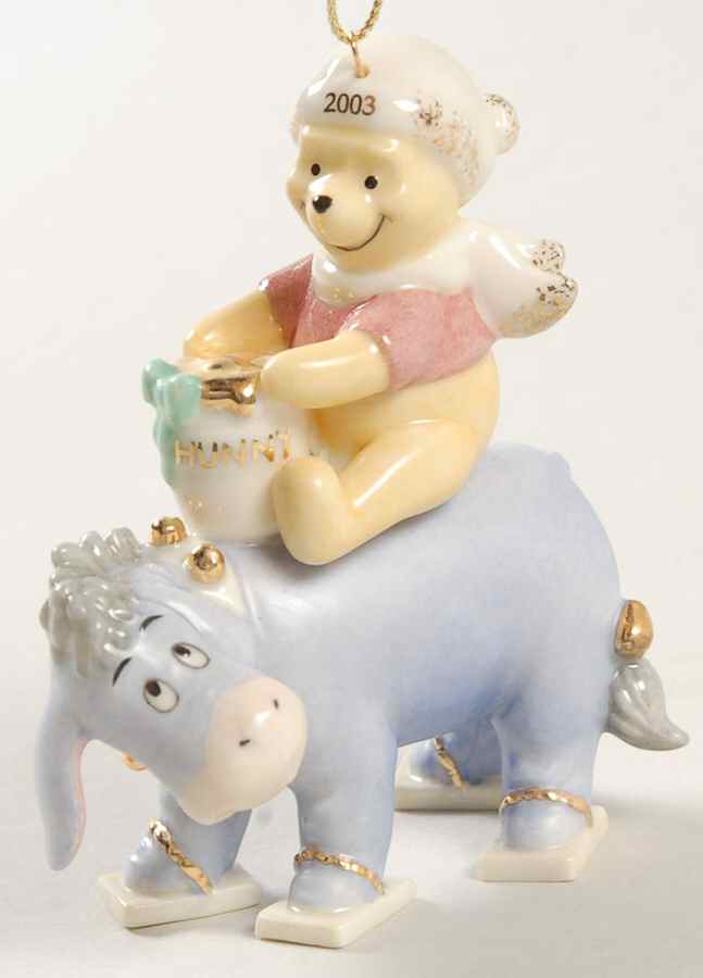 Annual Pooh Ornaments Pooh's Holiday Ride - Boxed by Lenox-1