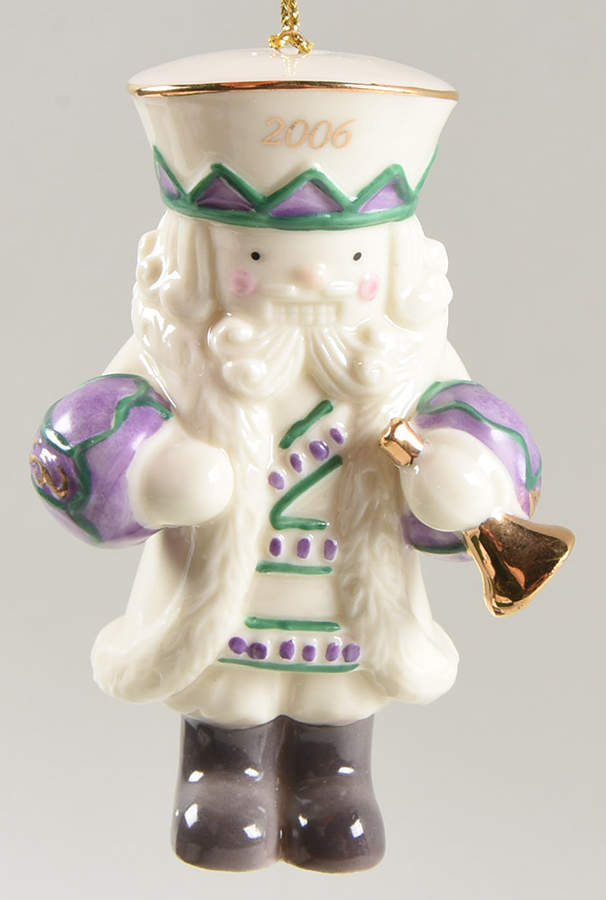 Annual Nutcracker Ornament Merry Monarch - Boxed by Lenox-1