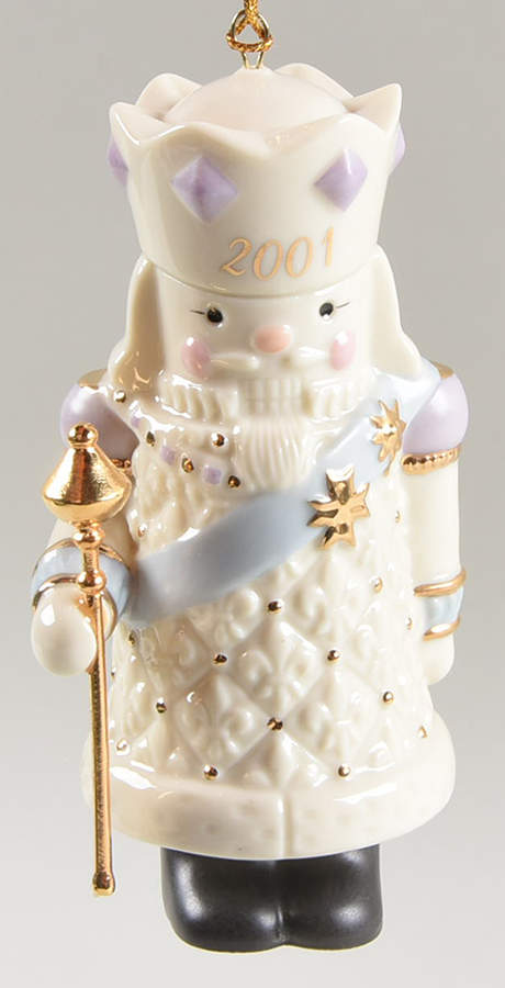 Annual Nutcracker Ornament Nutcracker King - No Box by Lenox-1