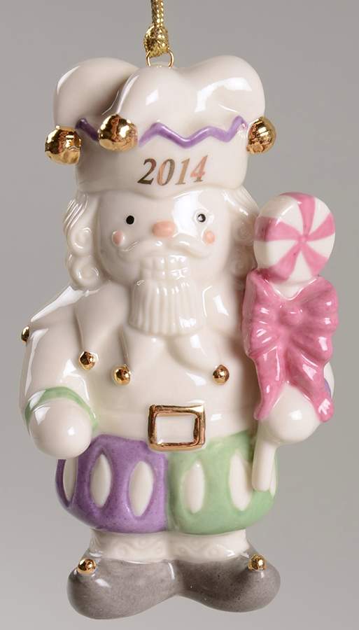 Annual Nutcracker Ornament Jolly Jester - With Box by Lenox-1