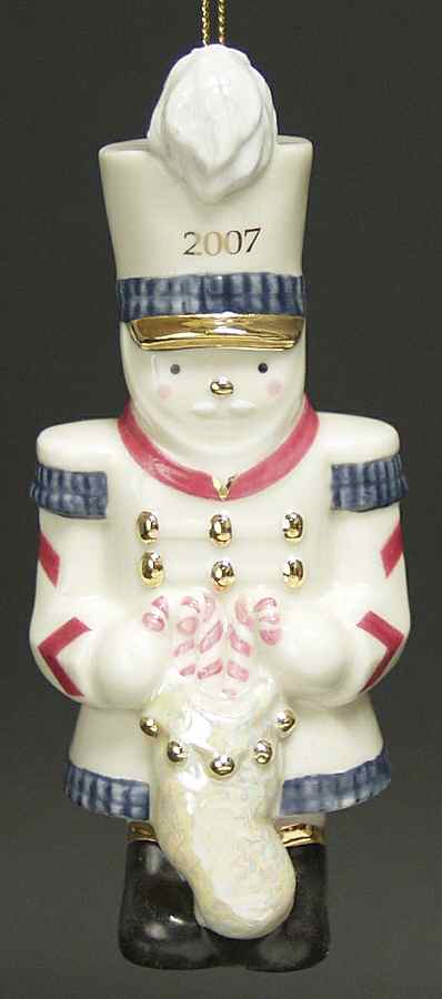 Annual Nutcracker Ornament Sweetest Corporal - Boxed by Lenox-1
