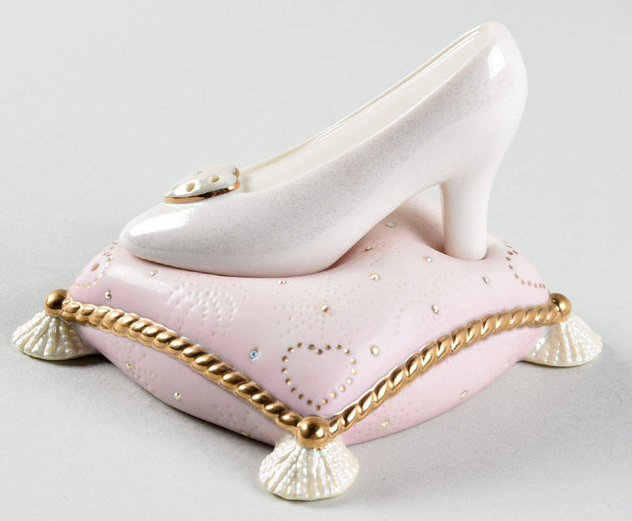 Cinderella Collection Cinderella's Slipper Salt & Pepper Set - Boxed by Lenox-1
