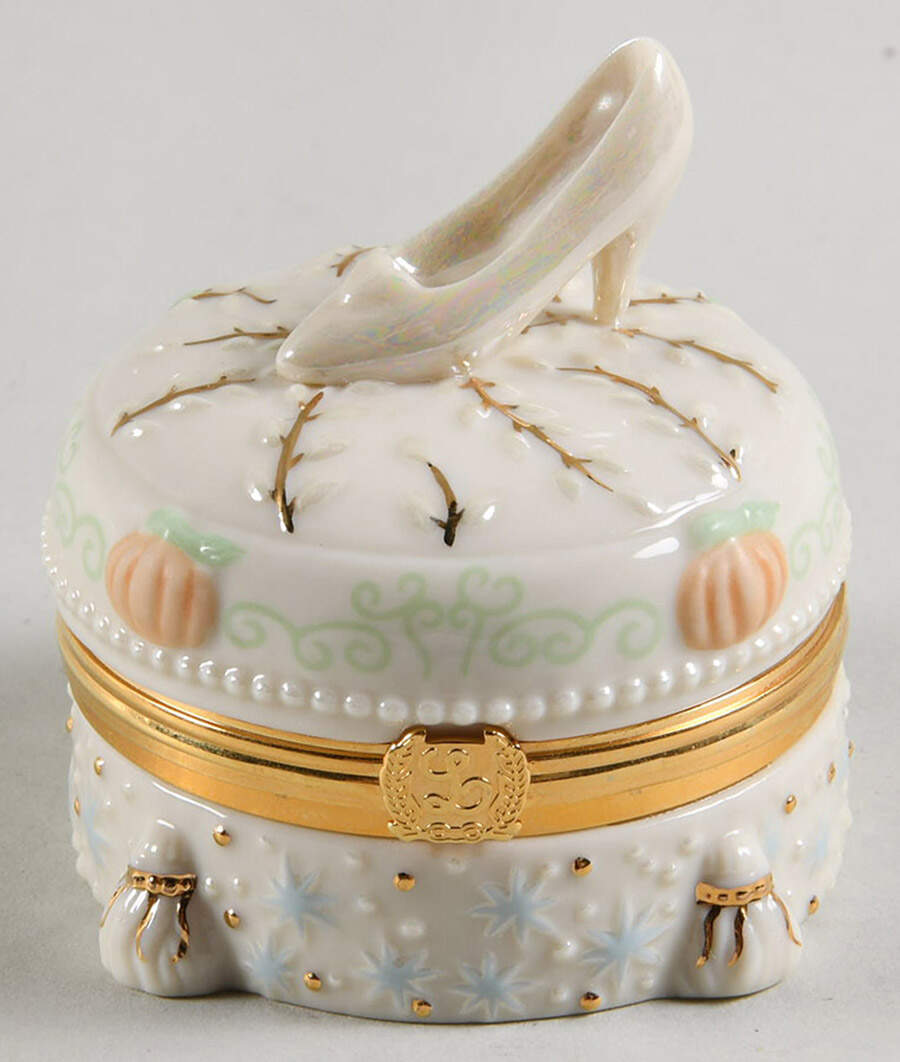 Cinderella Collection Cinderella's Enchanted Slipper Box - Boxed by Lenox-1