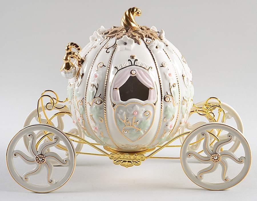 Cinderella Collection Enchanted Coach - No Box by Lenox-1
