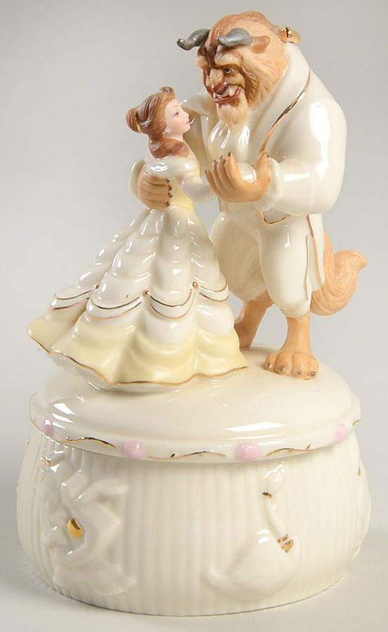 Beauty & The Beast Collection Beauty & The Beast Music Box - No Box by Lenox-1