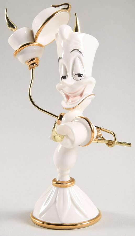 Beauty & The Beast Collection Welcome, Lumiere Style - Boxed by Lenox-1