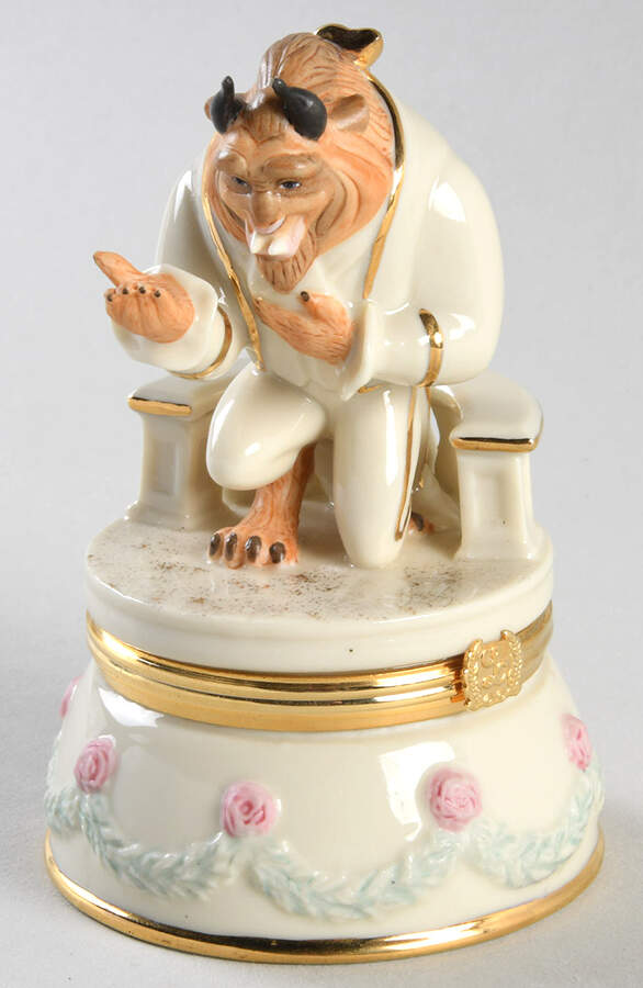 Beauty & The Beast Collection Beast Treasure Box - Boxed by Lenox-1