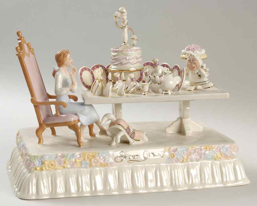 Beauty & The Beast Collection Presenting Your Dinner Float - No Box by Lenox-1