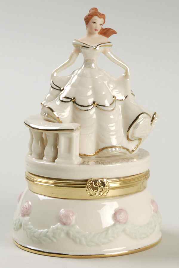 Beauty & The Beast Collection Belle Treasure Box - No Box by Lenox-1