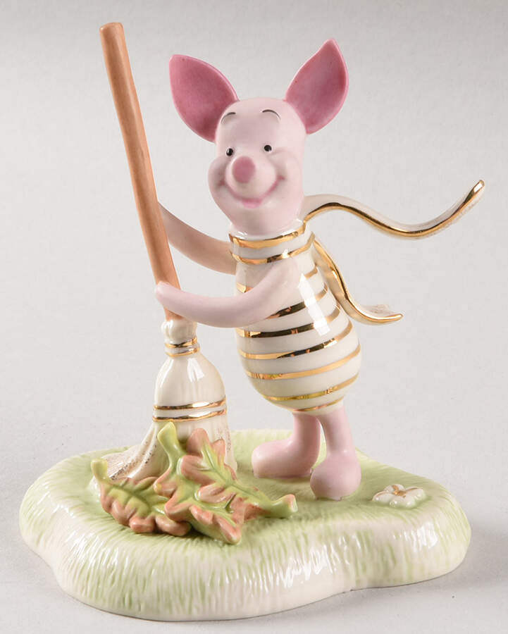 Winnie The Pooh Collection Piglet's Clean Sweep - Boxed by Lenox-1