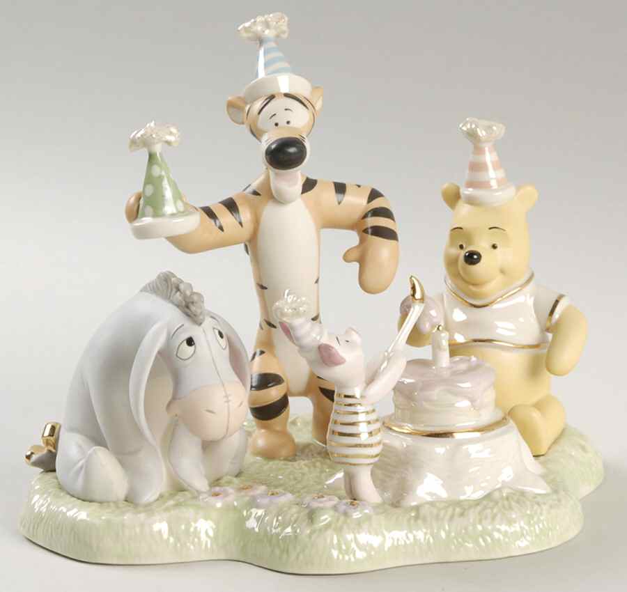 Winnie The Pooh Collection Pooh's Very Special Birthday - Boxed by Lenox-1