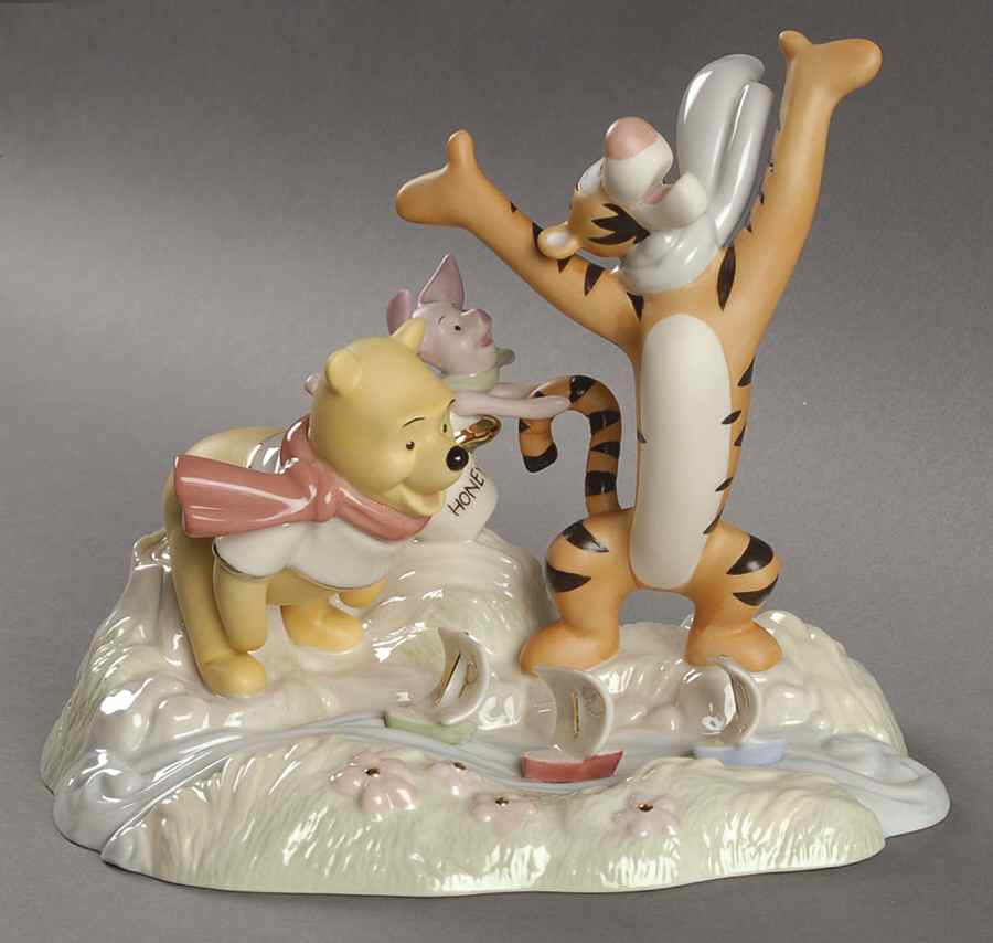 Winnie The Pooh Collection Blustery Boat Race - No Box by Lenox-1